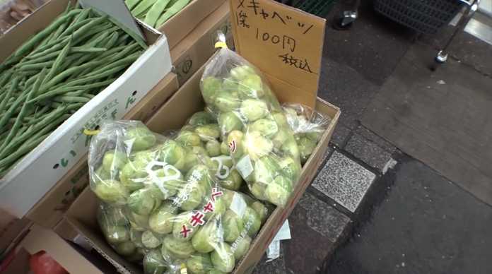 ☛一袋紫洋蔥78日元（含稅）；
