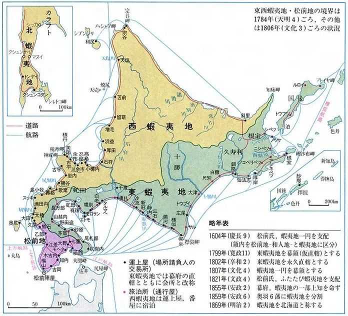 日本控制北海道