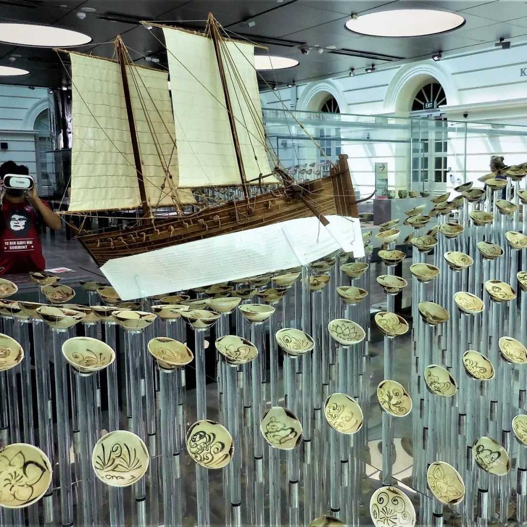 唐朝沉船瓷器展覽（圖：Flickr）