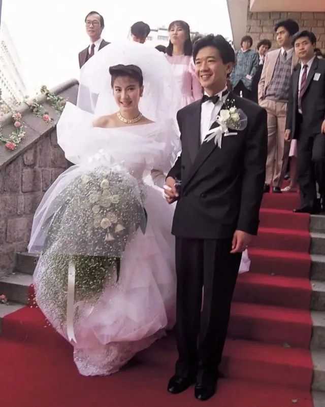 楊紫瓊與潘迪生結婚照