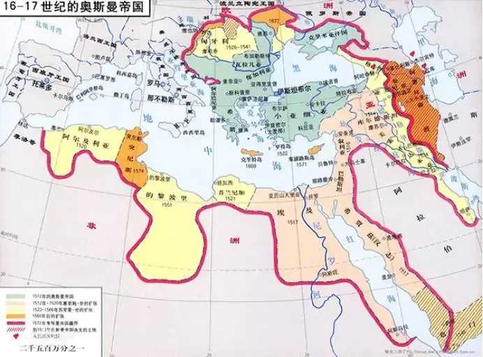 奧斯曼帝國佔據巴勒斯坦地區