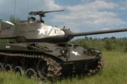 圖說：M41「沃克猛犬」輕型坦克 紀念殞命朝鮮戰場的美軍中將