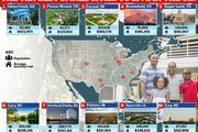 美國 100 個最適宜居住的城市