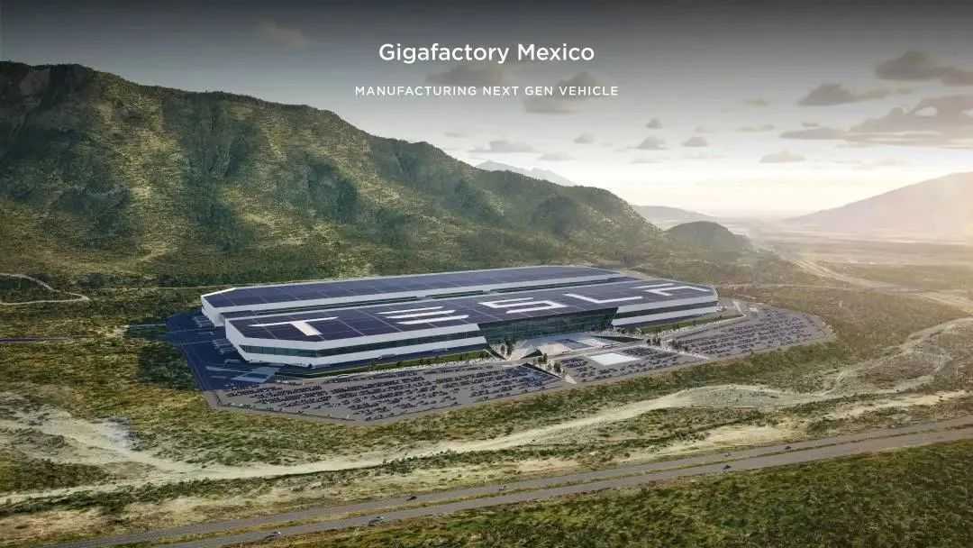 特斯拉墨西哥工廠渲染圖 | 特斯拉