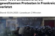 【法國】暴力遊行抗議已致 1000 多名警務人員受傷