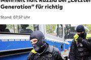 【氣候】大多數德國人支持警方突擊搜查「最後一代」活動家；今日將在13個城市爆發大規模抗議活動