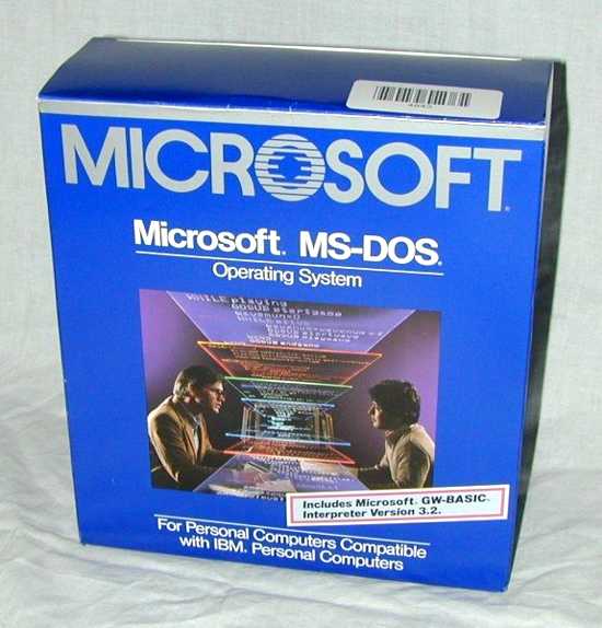 MS-DOS的第一個版本