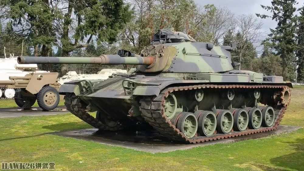 博物館展出的M60「巴頓」坦克