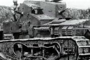 日軍裝備的第一種坦克 英國Mk.A「惠比特犬」