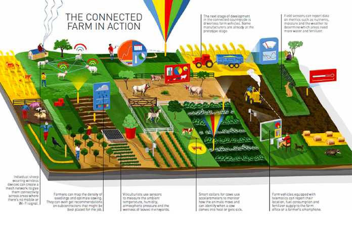 圖 11：智慧農業系統示意圖