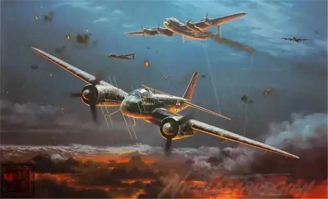 圖9. 攔截英軍轟炸機的德軍「斜樂曲」