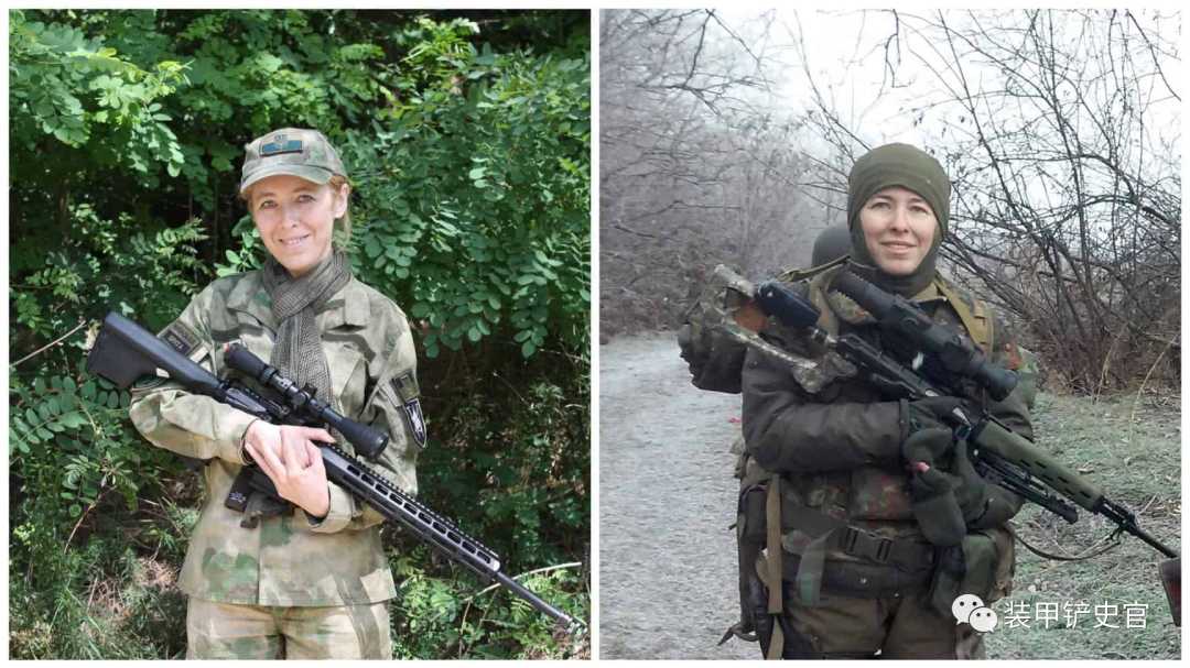 ■活躍在俄烏戰場上的烏克蘭女狙擊手